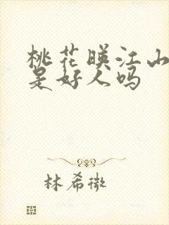 桃花映江山主上是好人吗