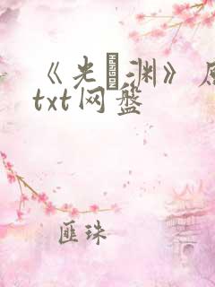 《光·渊》原著txt网盘