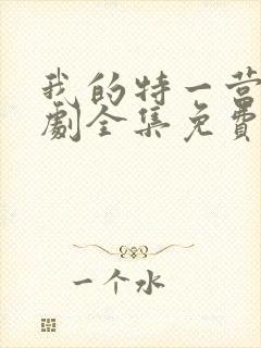 我的特一营电视剧全集免费播放