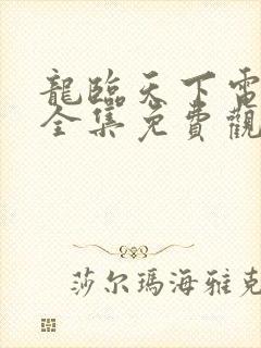 龙临天下电视剧全集免费观看