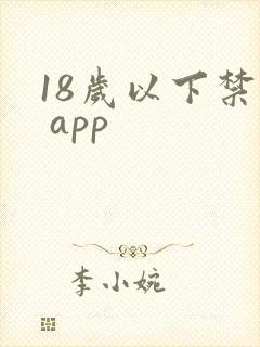 18岁以下禁用 app