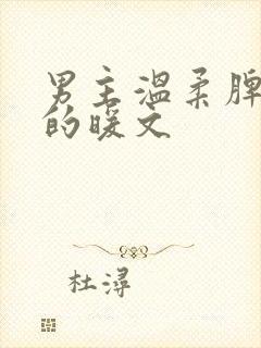 男主温柔脾气好的暖文