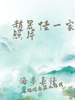 赵晟佳一家三口照片