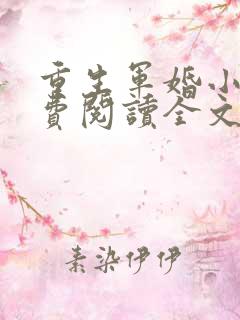 重生军婚小说免费阅读全文