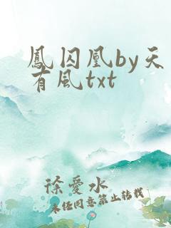 凤囚凰by天衣有风txt