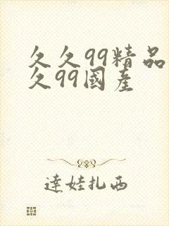 久久99精品久久99国产