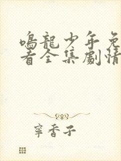 鸣龙少年免费观看全集剧情