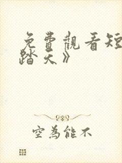 免费观看短剧《踏天》