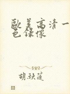 欧美高清一级黄色录像