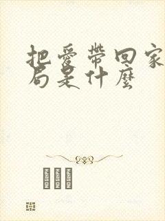 把爱带回家大结局是什么