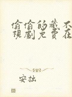 偷偷的藏不住电视剧免费在线