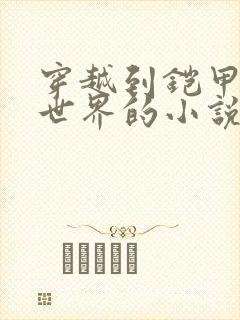 穿越到铠甲勇士世界的小说