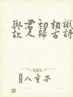 与君初相识恰似故人归古诗