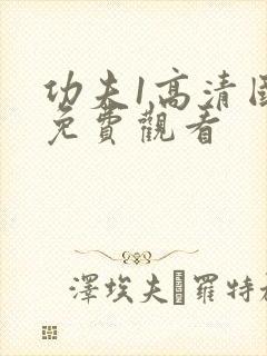 功夫1高清国语免费观看