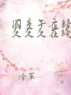 国产午夜精品久久久久在线观看