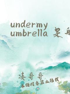 undermyumbrella 是哪首歌的歌词