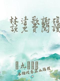 林清歌谢砚淮小说免费阅读