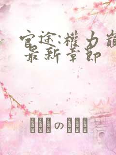 官途:权力巅峰 最新章节