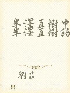 半泽直树中饰演半泽直树的是哪一位演员?