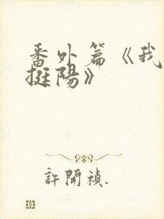 番外篇《我叫周挺阳》