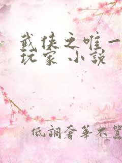 武侠之唯一神级玩家 小说