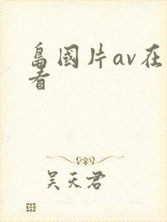 岛国片av在线看