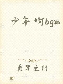 少年 啊bgm