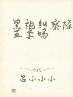 黑袍纠察队有第五季吗