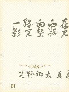 一路向西在线电影完整版免费观看国语