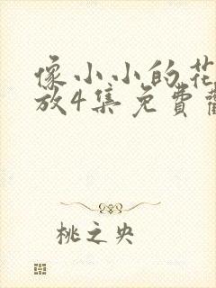 像小小的花蕾绽放4集免费观看