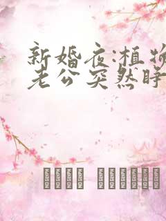 新婚夜:植物人老公突然睁开眼