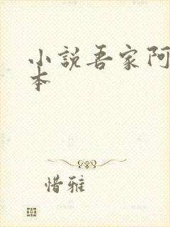 小说吾家阿囡完本