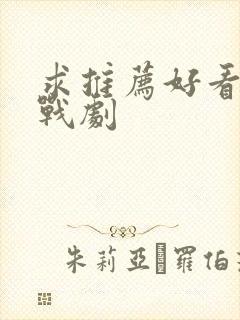 求推荐好看的谍战剧