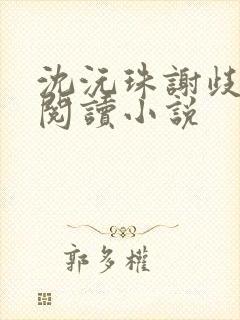 沈沅珠谢歧全文阅读小说