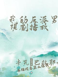 我的反派男友电视剧播放