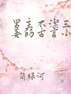 男主不洁三妻四妾的古言小说