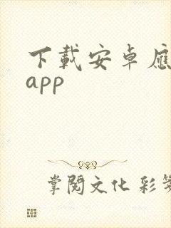 下载安卓应用的app