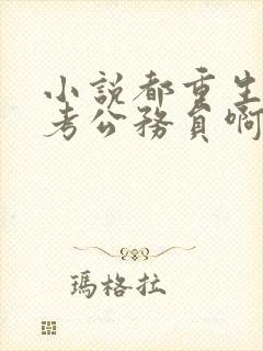 小说都重生了谁考公务员啊陈着阅读