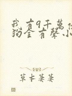 我有9千万亿舔狗金有声小说