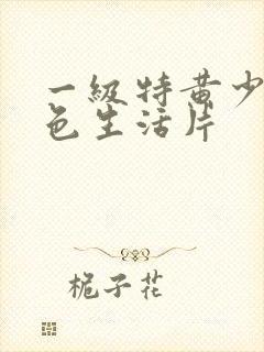 一级特黄少妇性色生活片