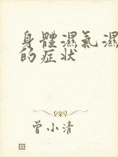 身体湿气湿热重的症状