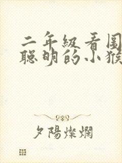 二年级看图写话聪明的小猴子