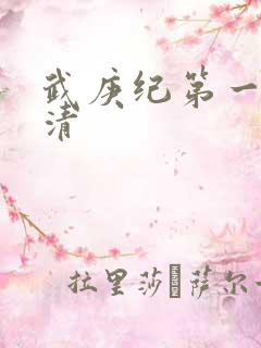 武庚纪第一季高清