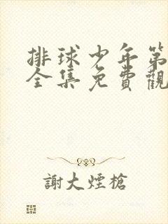 排球少年第四季全集免费观看完整版