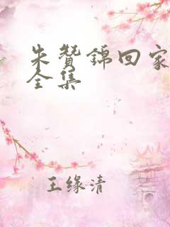 朱赞锦回家短剧全集