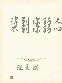 得到你的人却得不到你的心歌词