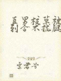 直男校草被调教到合不拢腿