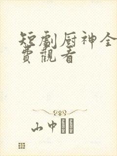 短剧厨神全集免费观看