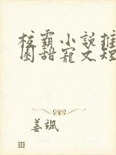 校霸小说推荐校园甜宠文短篇