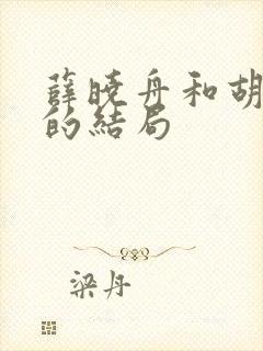 薛晓舟和胡曼黎的结局